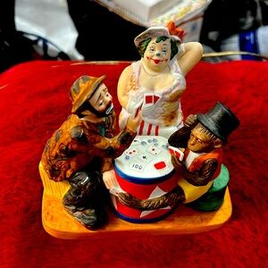 Rare find Limited edition, Emmett, Kelly, cheaters